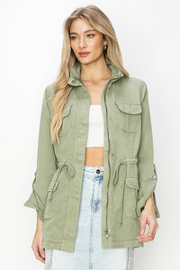 Calliope Tencel Anorak Jacket