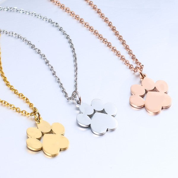 Dog Paw Necklace