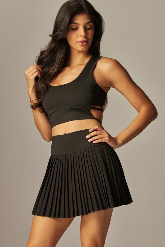 Mikayla Pleated Tennis Skirt