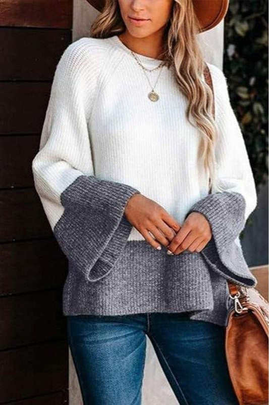 Madelyn Color Block Sweater