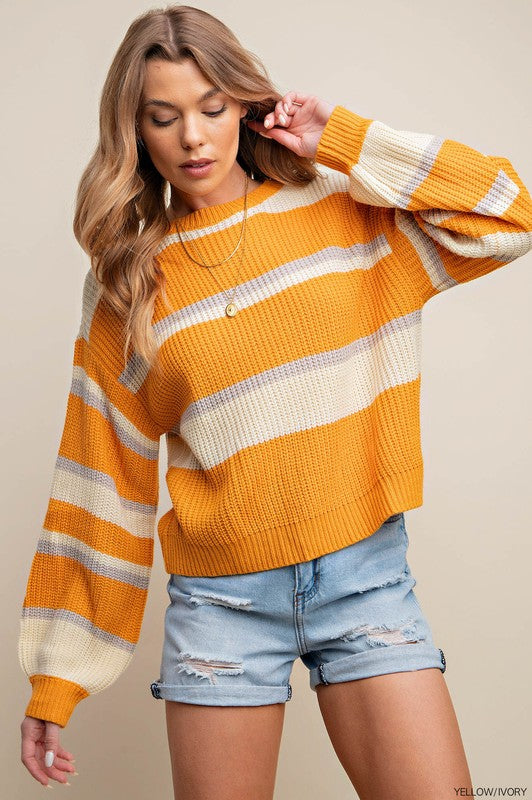 Ramona Striped Sweater