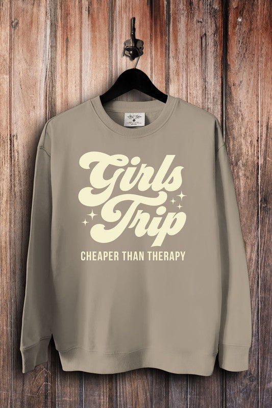 Girls Trip Graphic Tee - Mocha