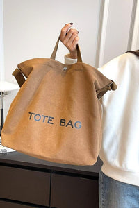 Minimalist Canvas Tote Bag