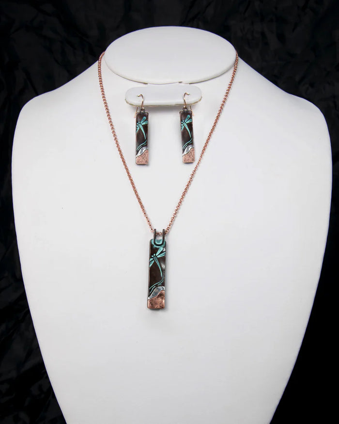 Patina Dragonfly Jewelry Separates