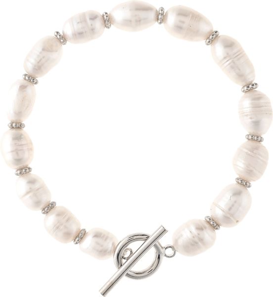 Freshwater Pearl Toggle Bracelet