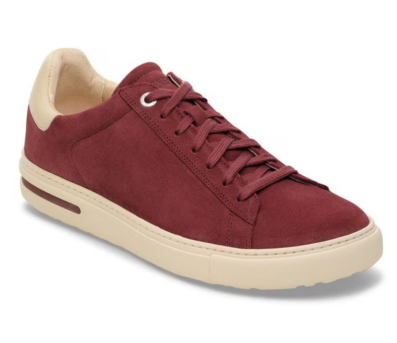 Birkenstock Bend Low Suede Sneakers - Zinfandel (Medium/Narrow)