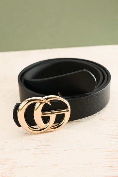 Fashion Vegan Leather Belt