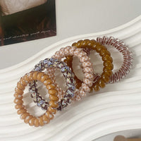 Bree Colorful Coil Hair Tie Sets