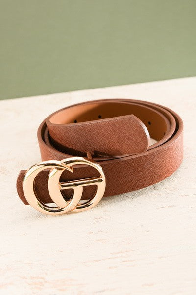 Fashion Vegan Leather Belt