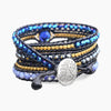 Peaceful Dream Crystal Wrap Bracelet