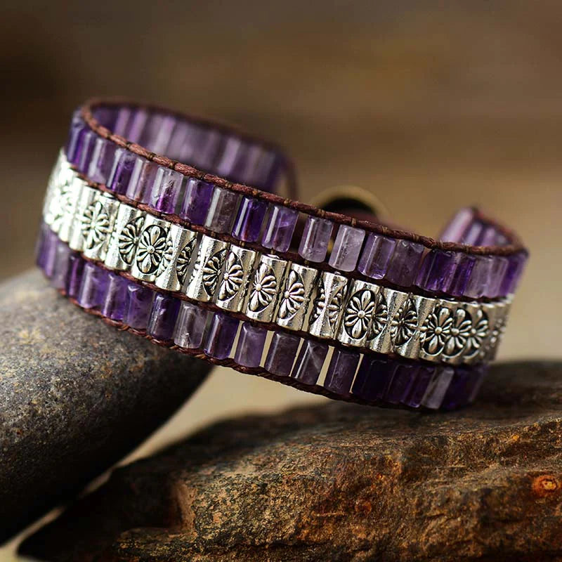 Antique Amethyst Bracelet