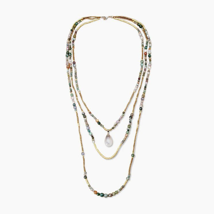 Native 3 Layered Necklace