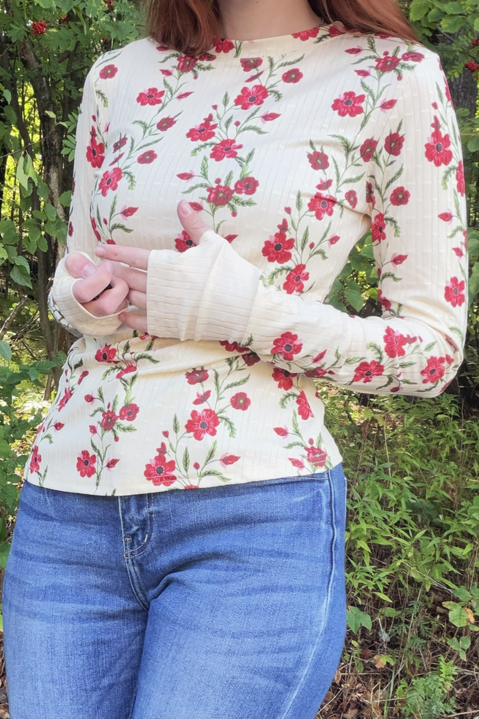 Cheryl Floral Top