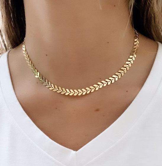 Chloe Chevron Chain