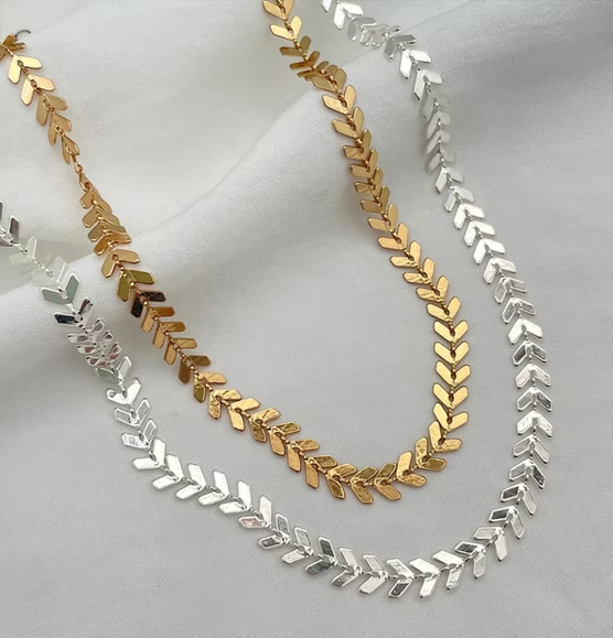 Emma Chevron Chain Bracelet