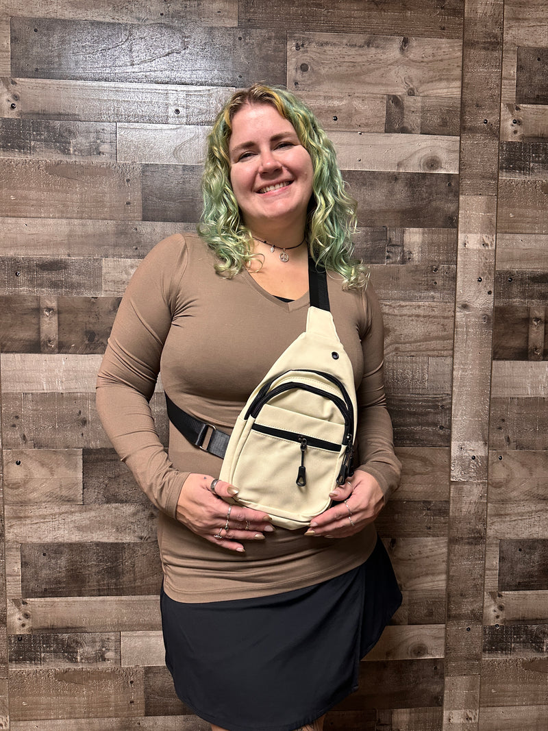 Bridget Water Resistant Sling Bag