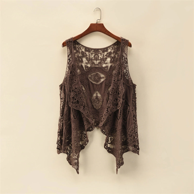 Hazel Crochet Vest