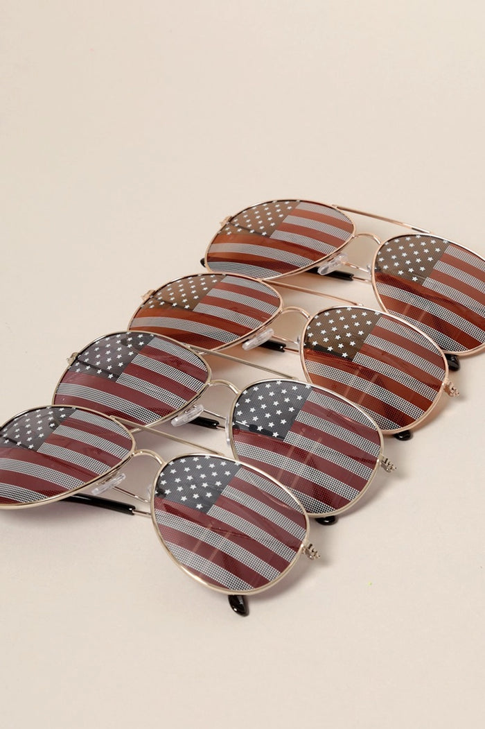 American Flag Sunglasses