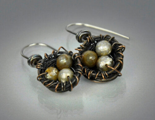 Bird's Nest Earrings