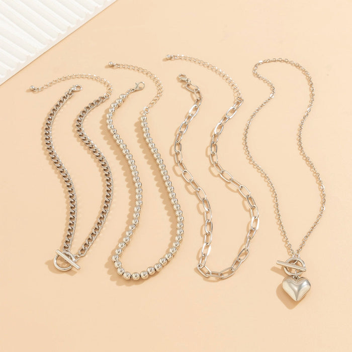 Mixed Chain Necklace Set