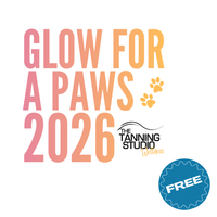 Glow for a Paws Event Stickers