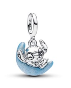 Disney Stitch Glow-in-the-Dark Moon Dangle Charm