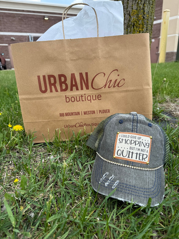 "I Could Give Up Shopping" Trucker Cap
