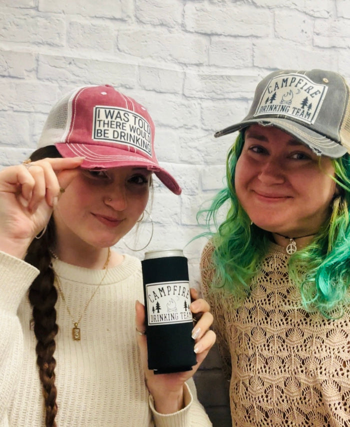 "I Was Told There Would Be Drinking" Trucker Cap