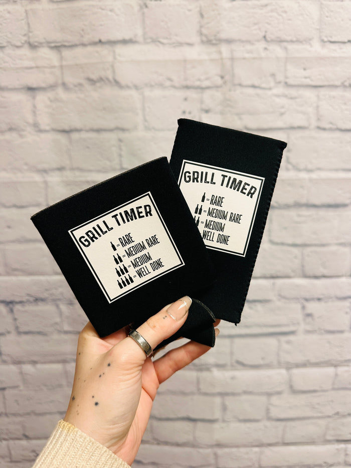 Grill Timer Can Koozie