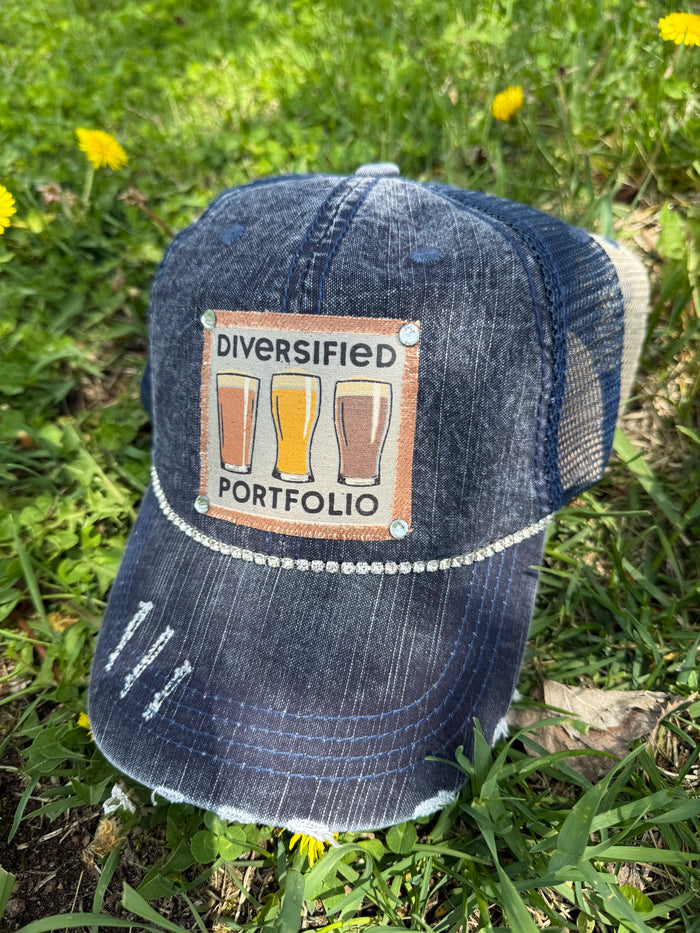 Diversified Portfolio Distressed Trucker Cap