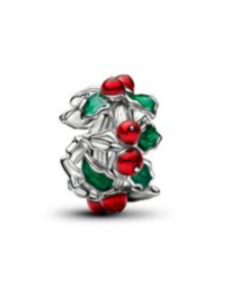 Christmas Holly Charm