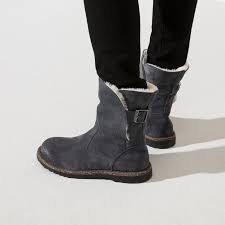Birkenstock Uppsala Suede Shearling Boot - Graphite