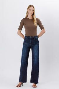 Vervet 90's Super High Rise Wide Leg Jeans