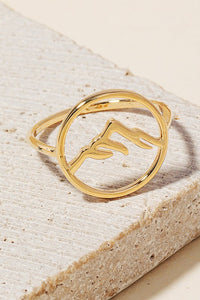 Mountain Silhouette Ring
