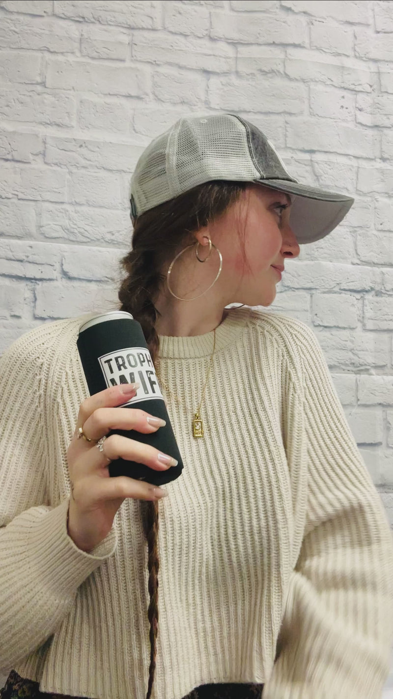 Trophy Wife Can Koozie
