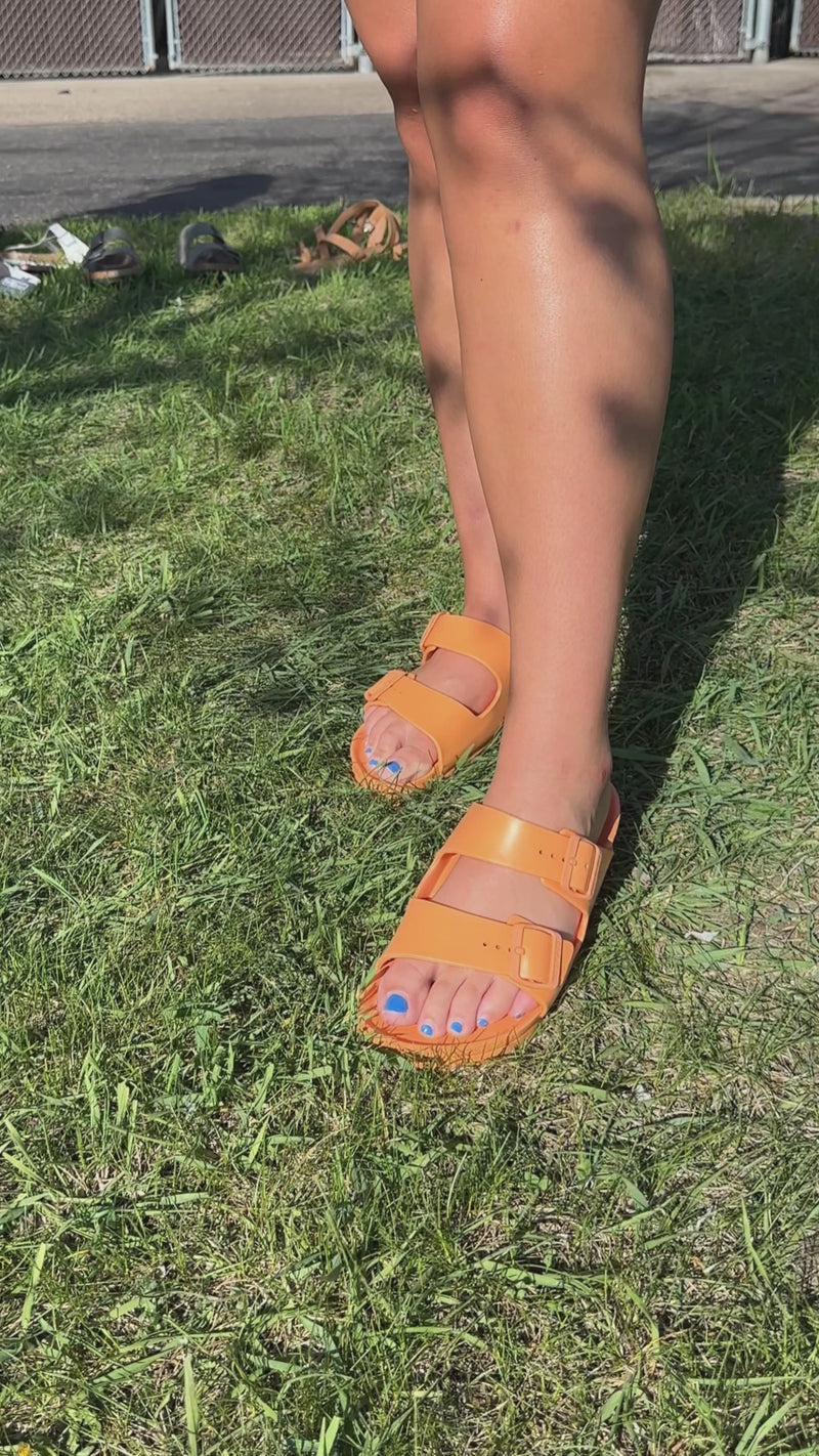 Birkenstock Gizeh EVA Sandals - Papaya (Regular/Wide)