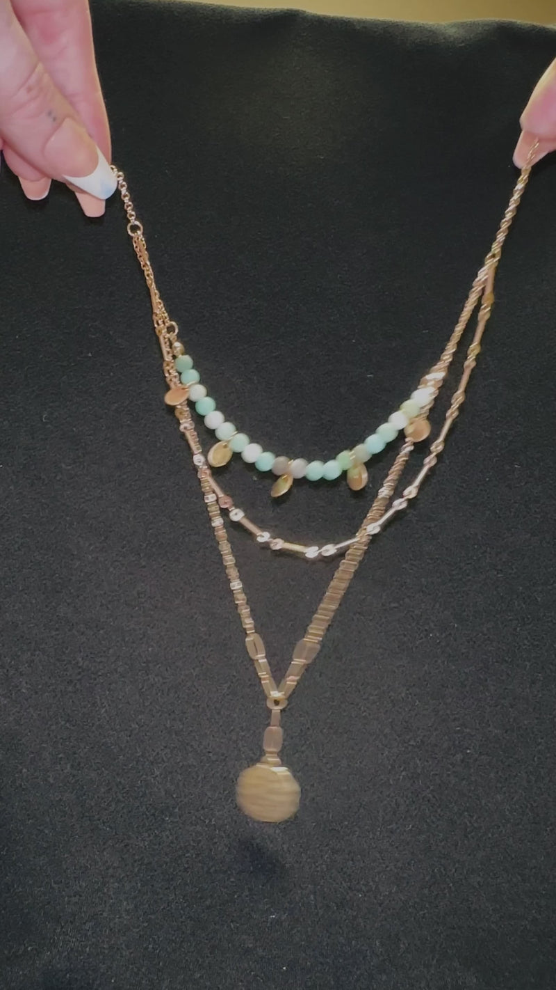 Amazonite Layered Necklace