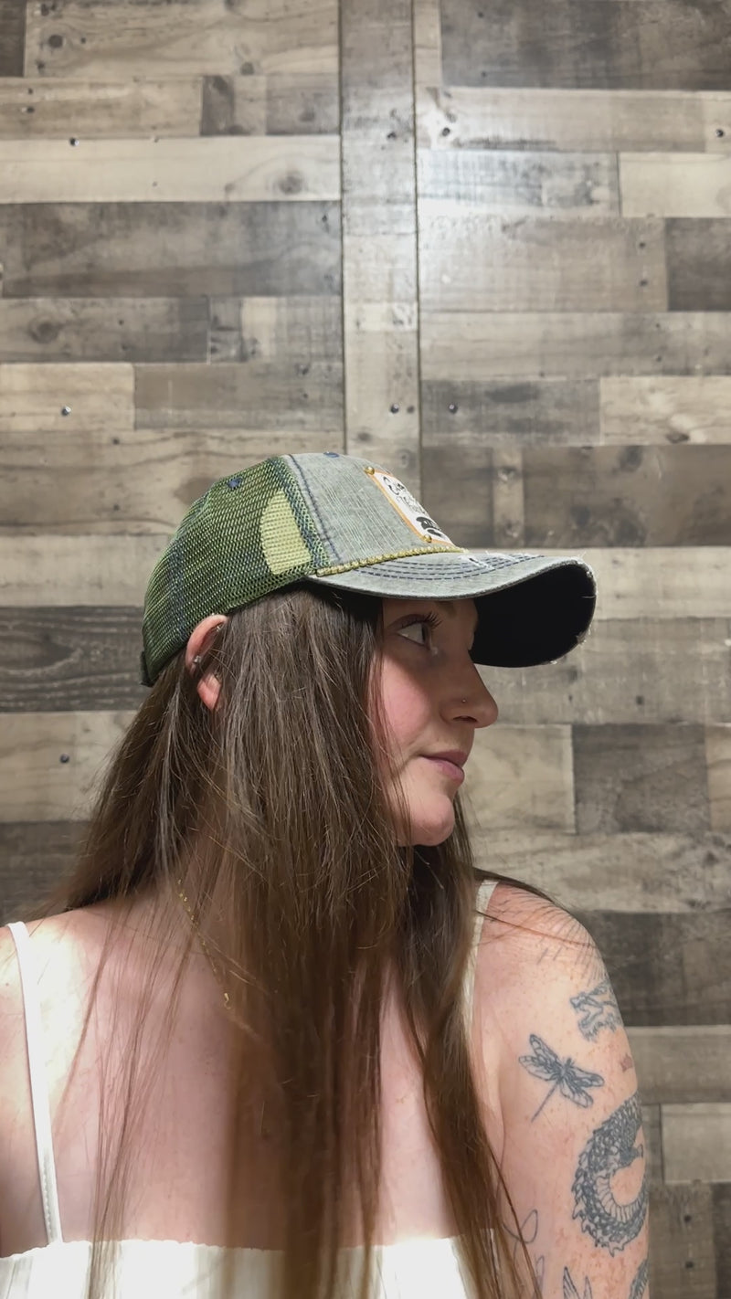 "Everyone Was Thinking It" Distressed Trucker Cap