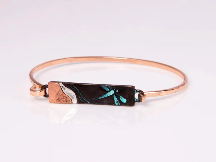 Patina Dragonfly Bracelet