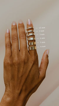 Harper Classic 18k Gold Ring