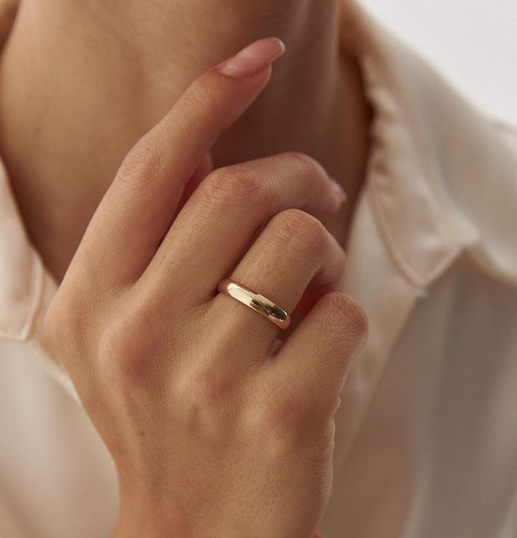 Harper Classic 18k Gold Ring
