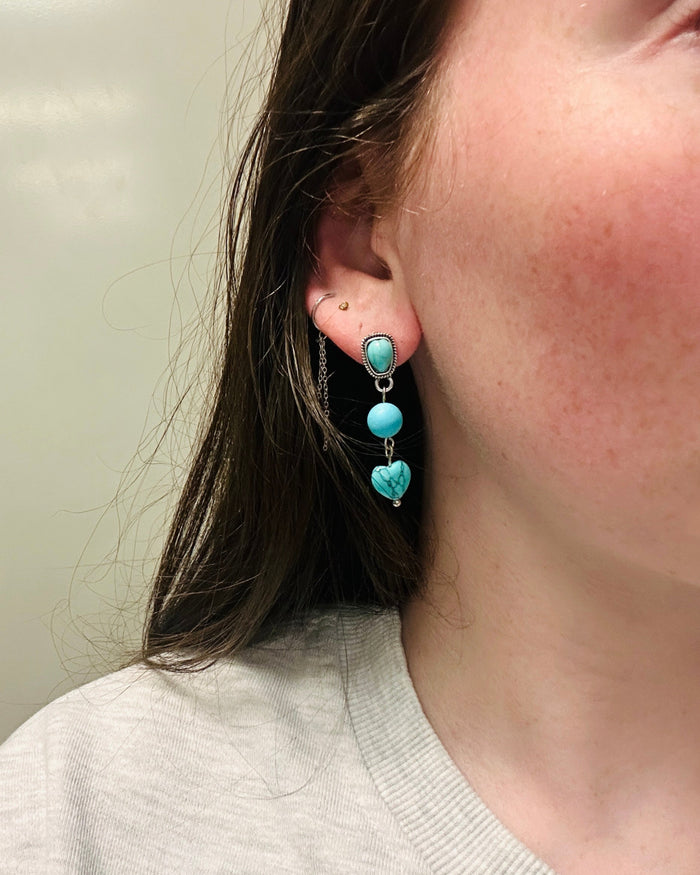 Cassidy Turquoise Earrings