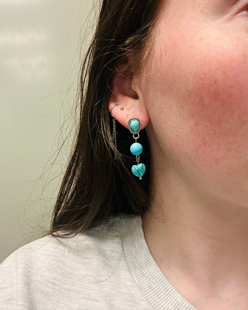 Cassidy Turquoise Earrings