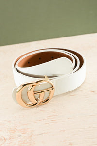 Fashion Vegan Leather Belt