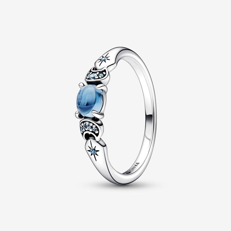 Disney Aladdin Jasmine sterling silver ring w size 8.5/58 PU