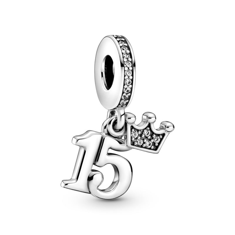15 celebration and crown, Clear CZ