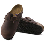 Birkenstock Boston Soft Footbed Oiled Leather Clog - Habana