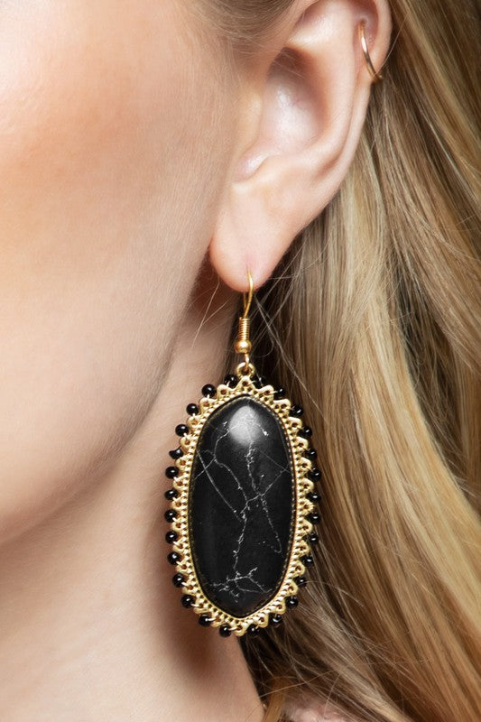 Lyla Semiprecious Stone Earrings