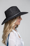 Soleil Wide Brim Woven Panama Hat