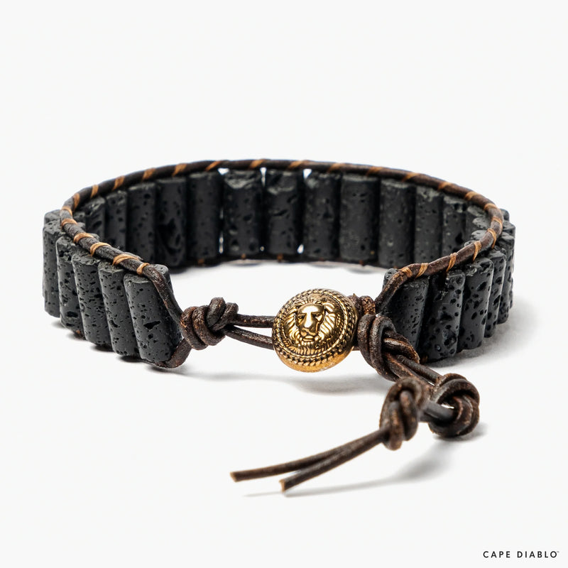 Men's Lava Stone Bracelet